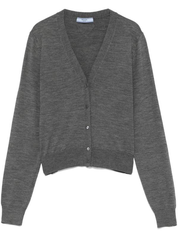 virgin-wool cardigan
