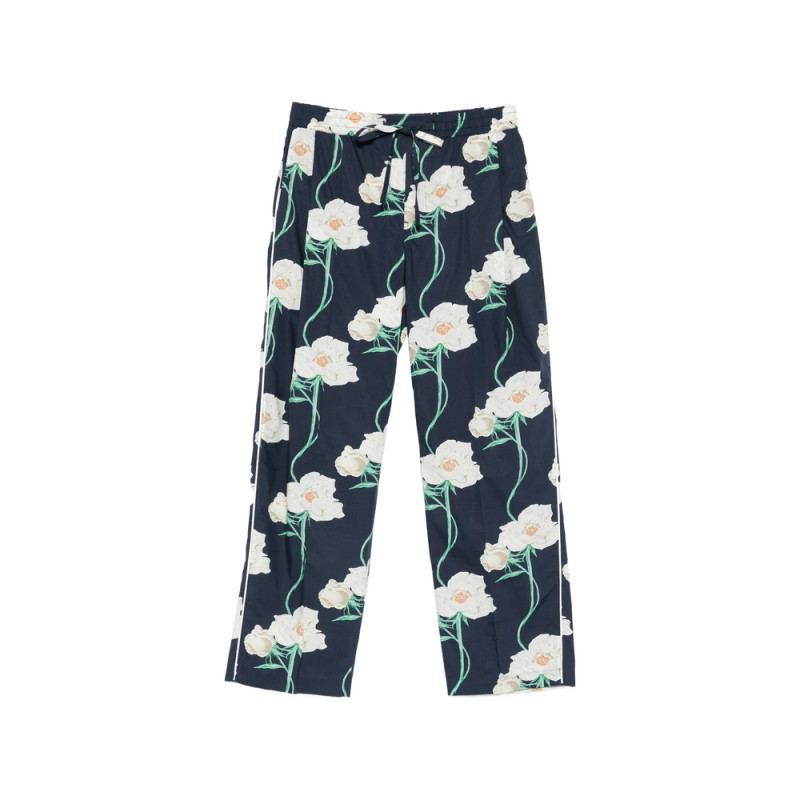 Kenzo Floral-detail Drawstring Trousers