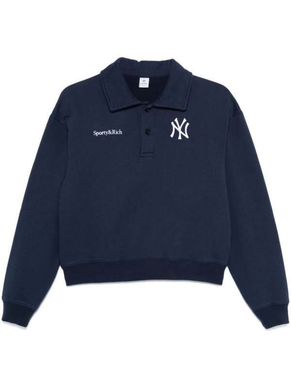 Yankees Serif polo top