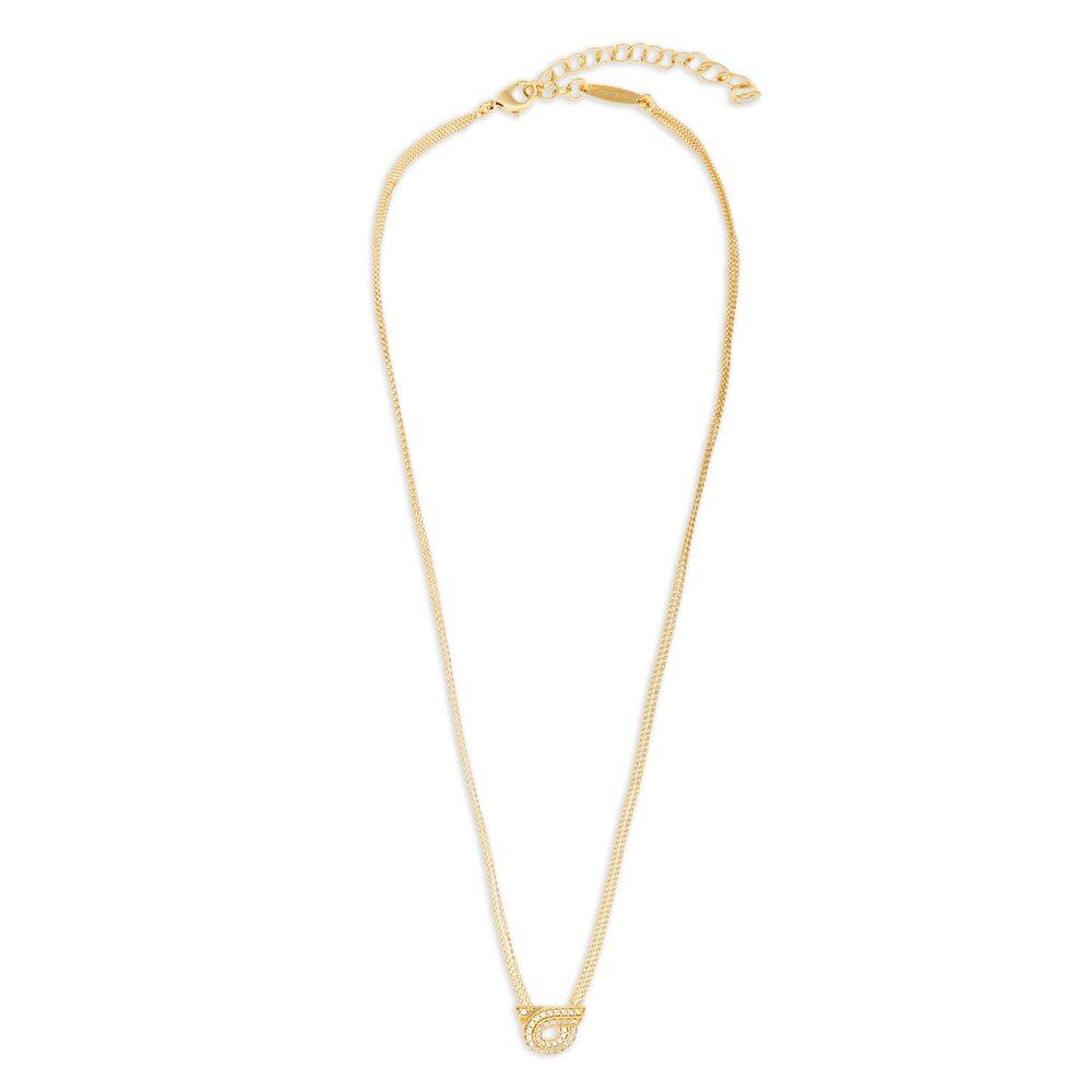 Ferragamo Gancini-pendant Layered Necklace