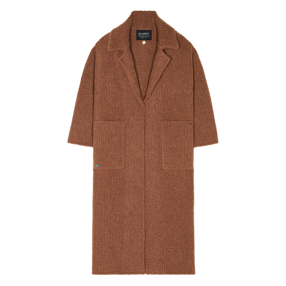 Alanui Ribbed Belted Coat