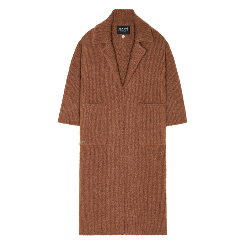 Alanui Ribbed Belted Coat