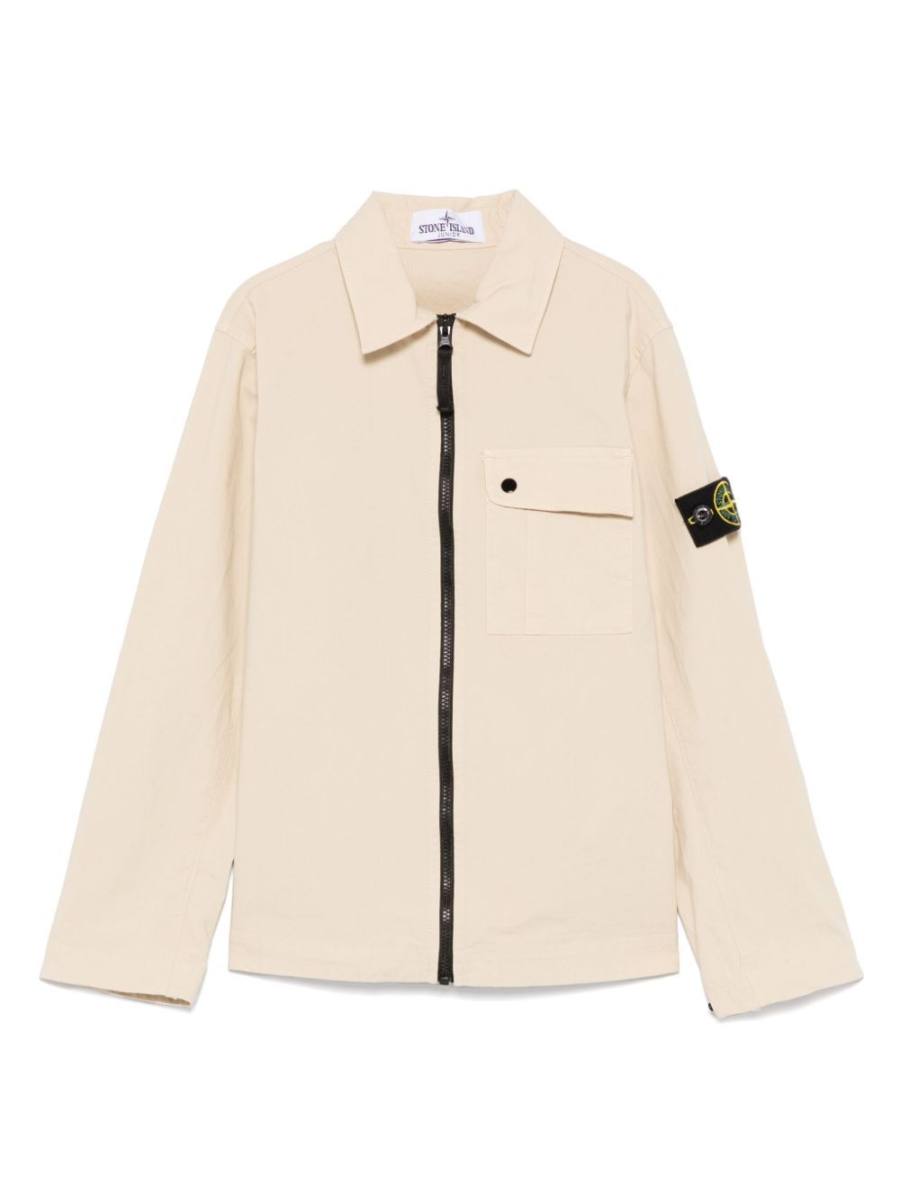 Compass-badge jacket