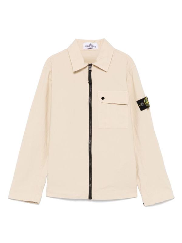 Compass-badge jacket