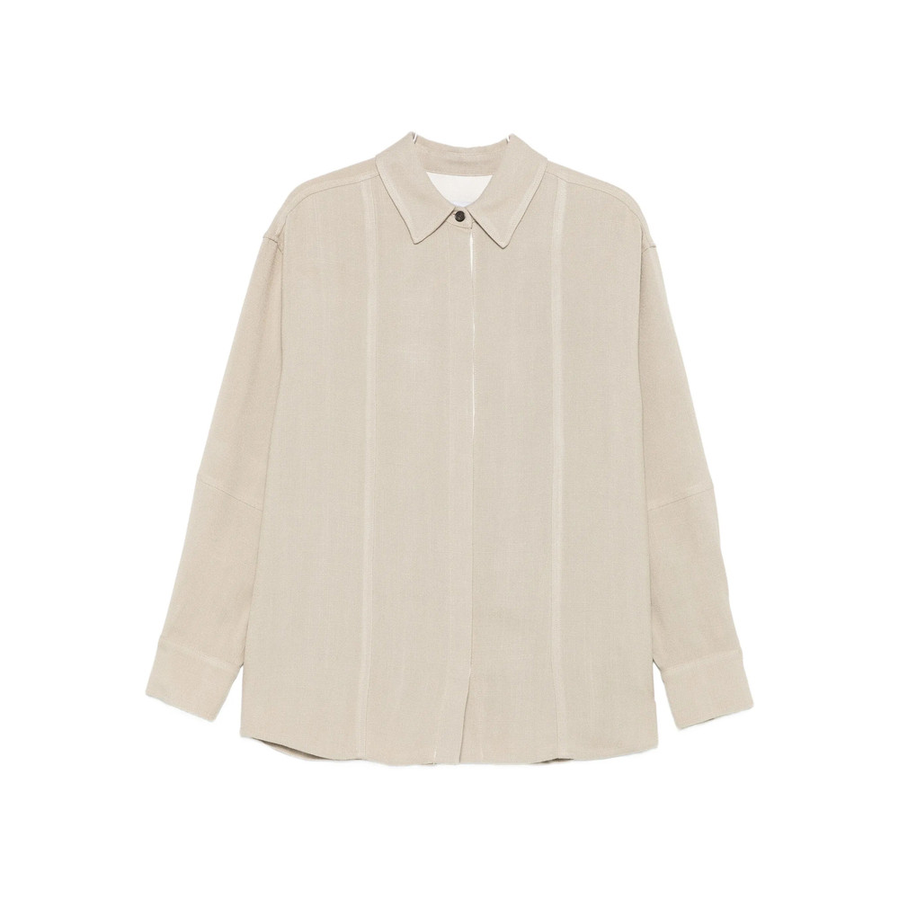 Iro Panelled Collared Shirt