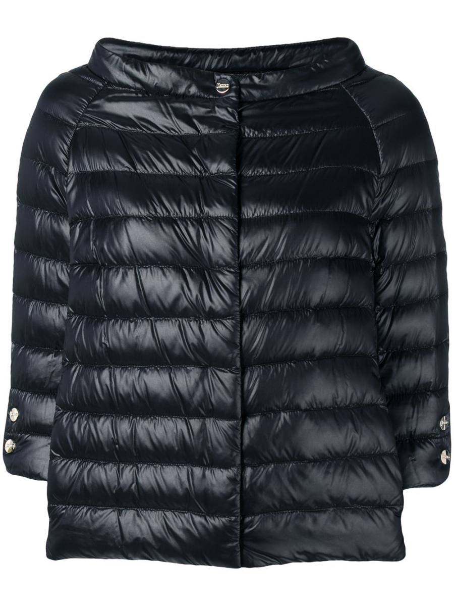 boat-neck jacket
