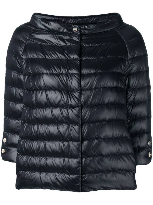 boat-neck jacket