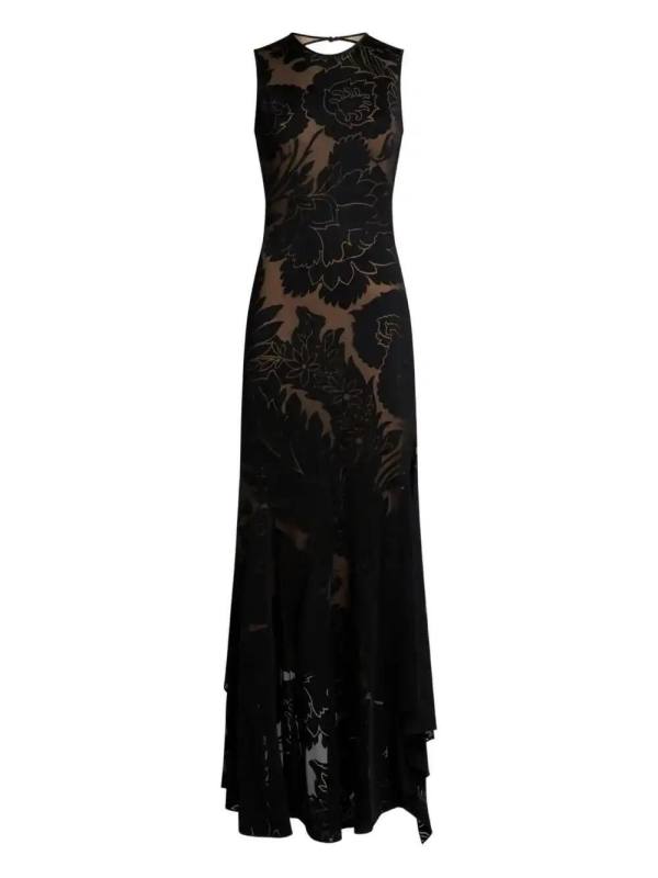 floral stretch dress