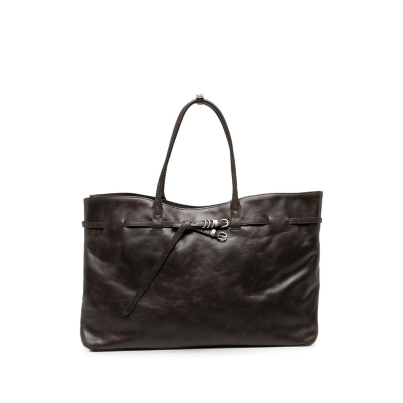 Margesherwood Buckle-detail Leather Shoulder Bag