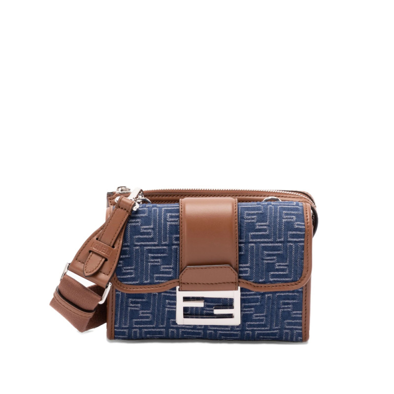 Fendi Logo-jacquard Crossbody Bag