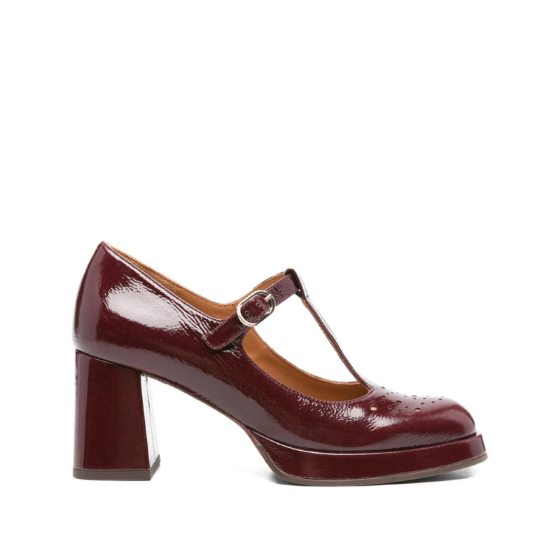 Chie Mihara 70mm T-bar Block-heel Pumps