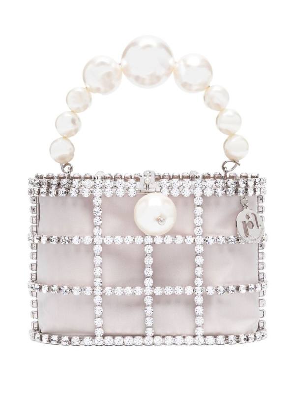 Holli crystal-embellished mini bag