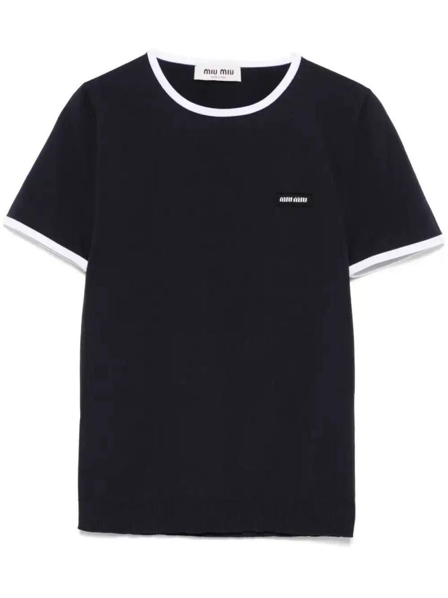 logo-patch T-shirt