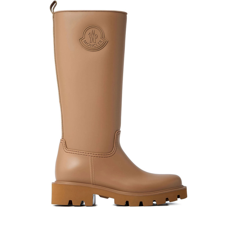 Moncler Logo-patch Knee-high Boots
