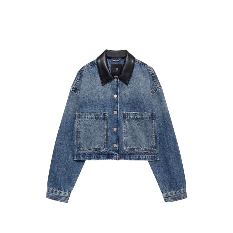 Anine Bing Yuma Jacket - Cabana Blue