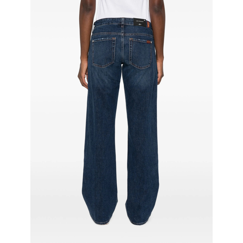 7 For All Mankind Low Straight Jeans