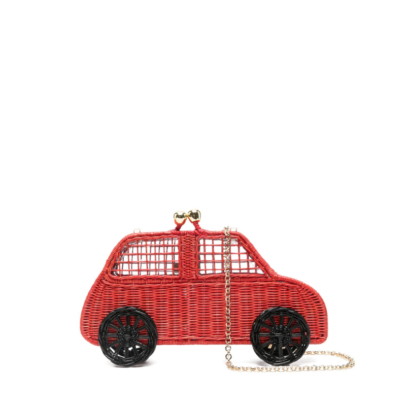 Serpui Cinquecento Woven Car Clutch Bag