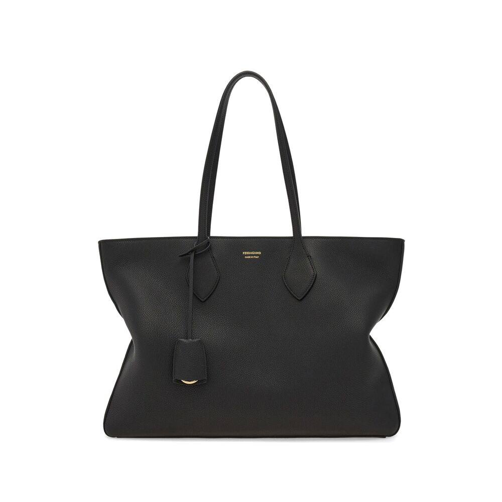 Ferragamo Leather Tote Bag