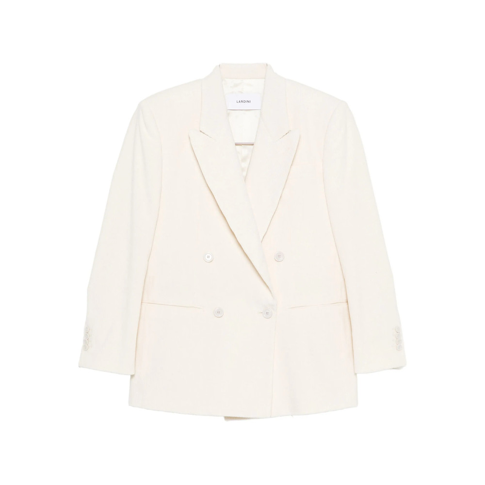 Lardini Double-breasted Corduroy Blazer