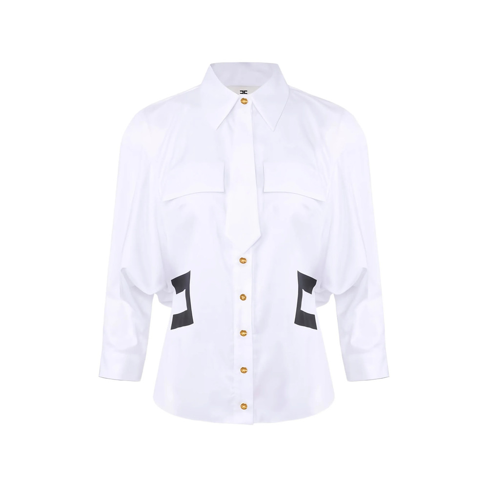 Elisabetta Franchi Tie-detail Shirt