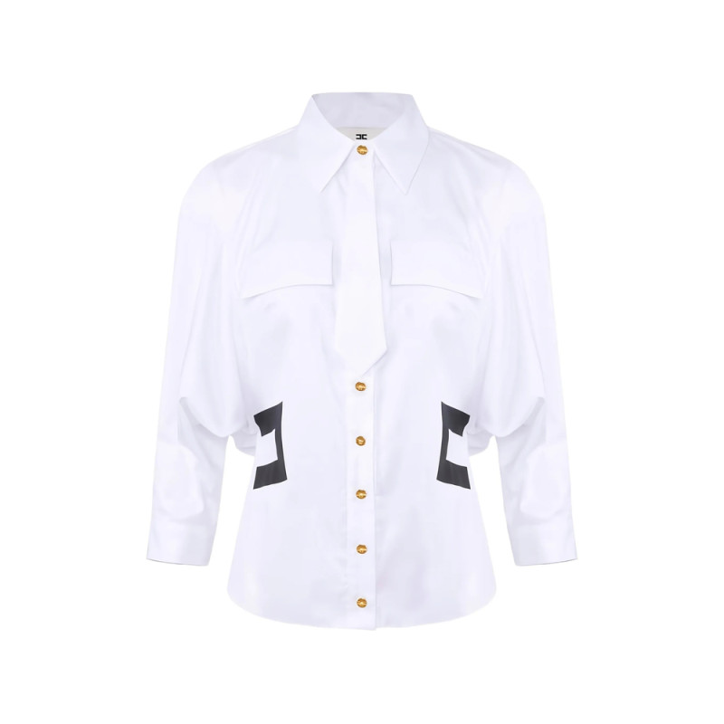 Elisabetta Franchi Tie-detail Shirt