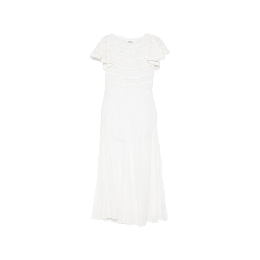 Gimaguas Mary Ruffled Midi Dress