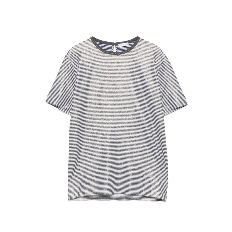 Brunello Cucinelli Striped T-shirt