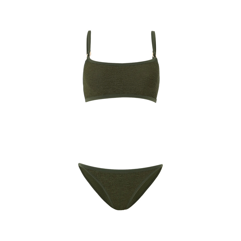 Hunza G Iris Crinkle-effect Bikini