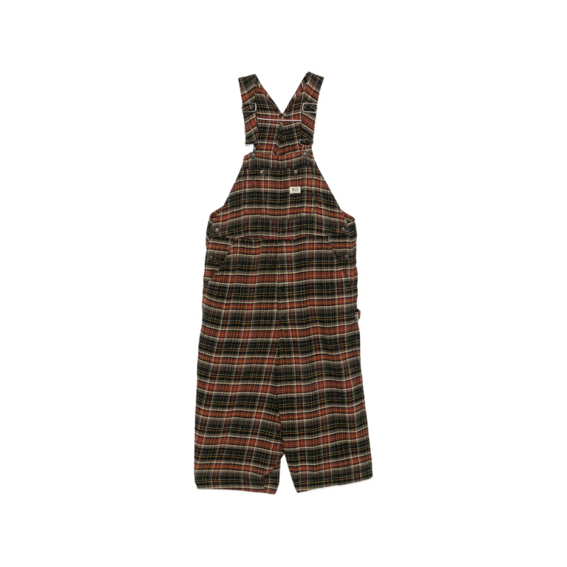 R13 Plaid-print Jumpsuit