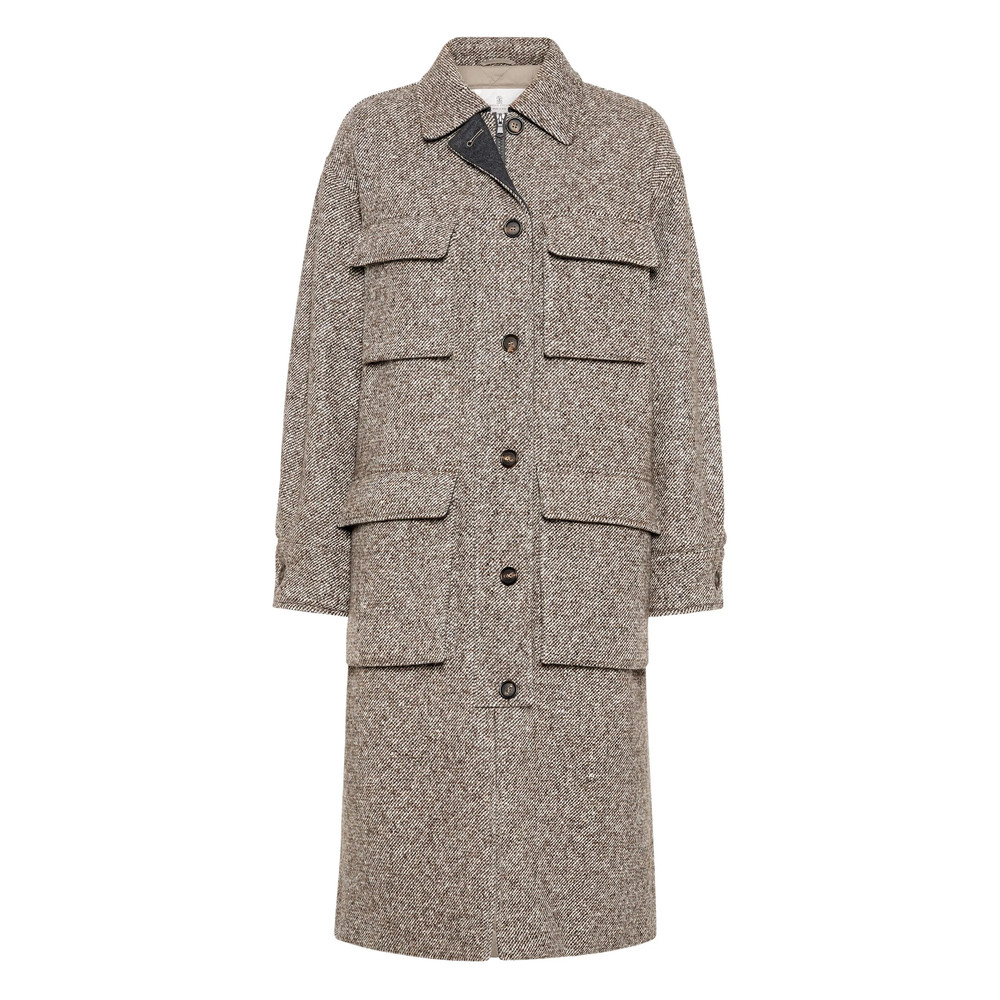 Brunello Cucinelli Herringbone Pocket Jacket