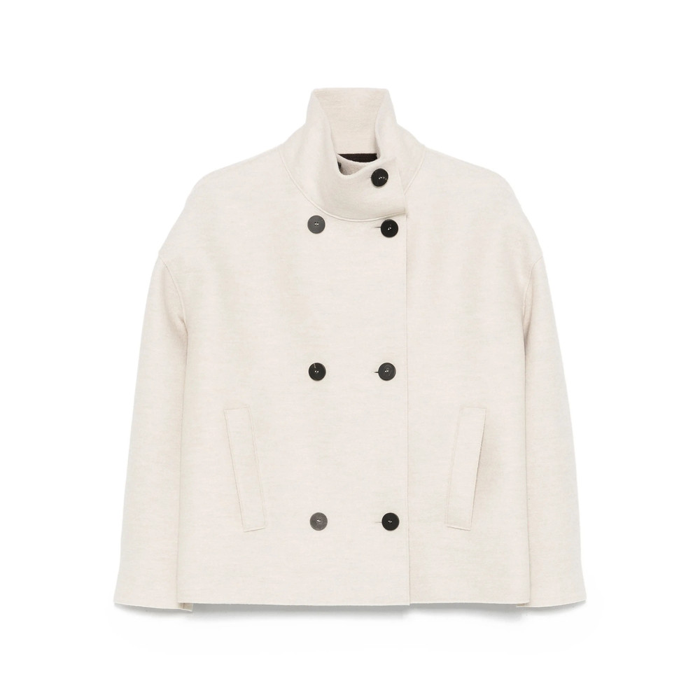 Harris Wharf London Double-breasted Wool Jacket