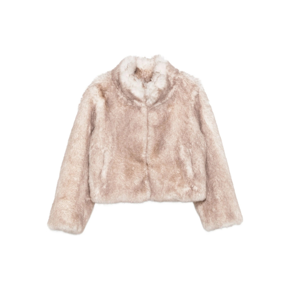 Thelaurent Faux-fur Cropped Jacket