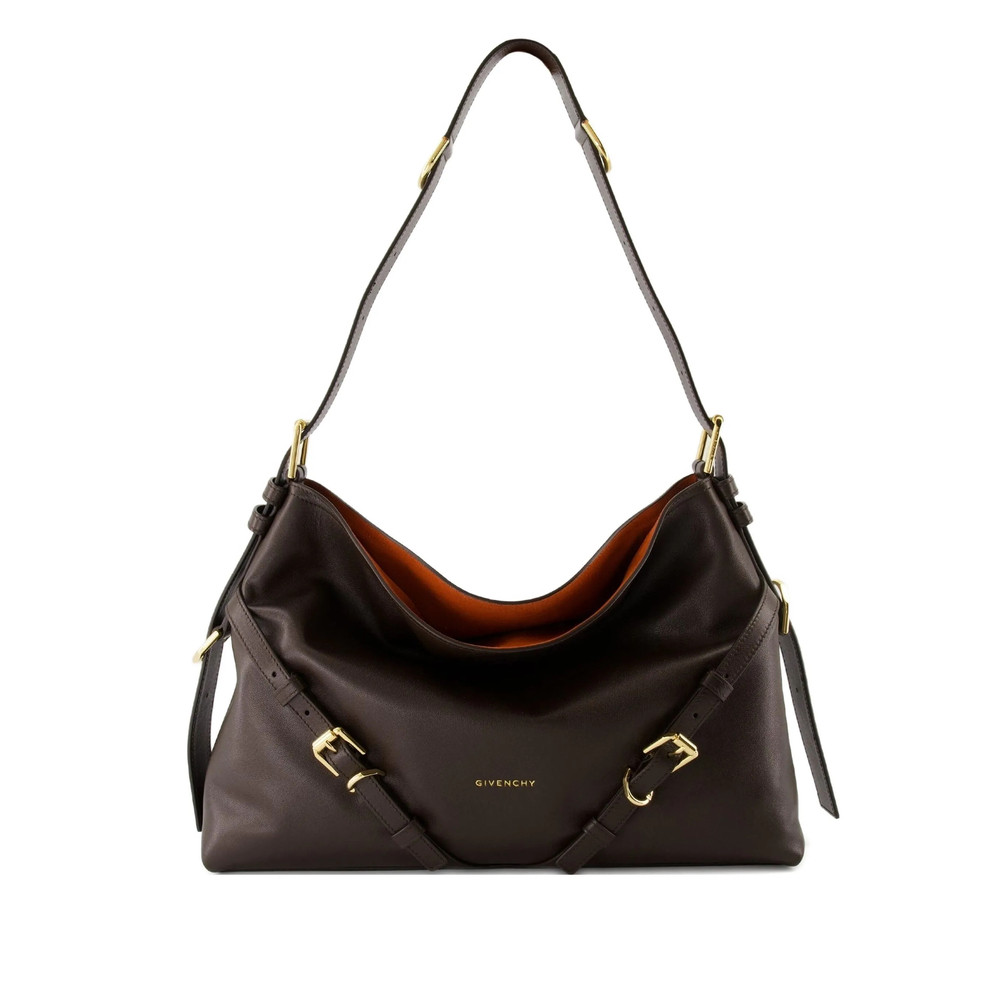 Givenchy Medium Voyou Buckle-fastening Calfskin Shoulder Bag