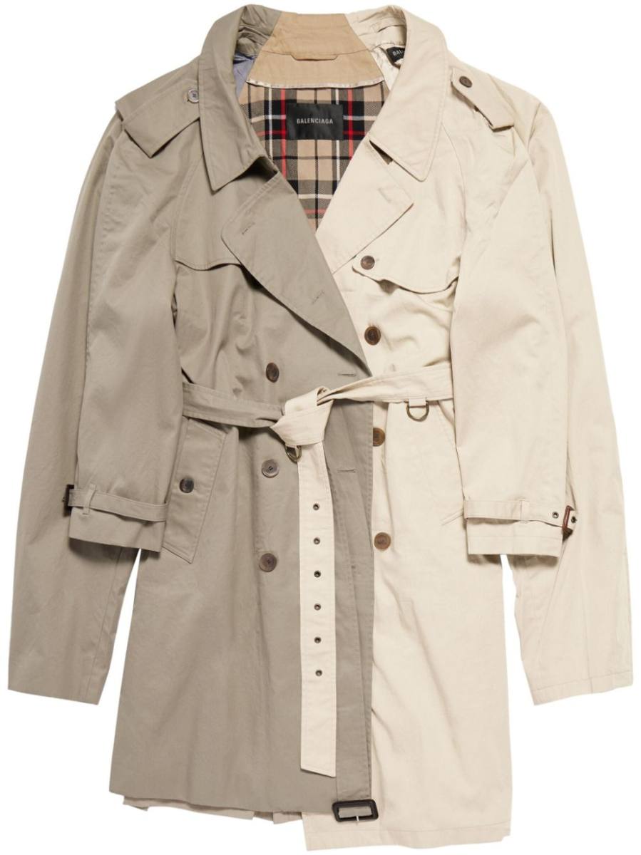 Double Sleeve trench coat