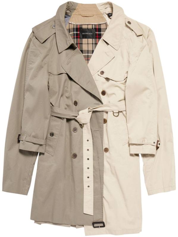 Double Sleeve trench coat