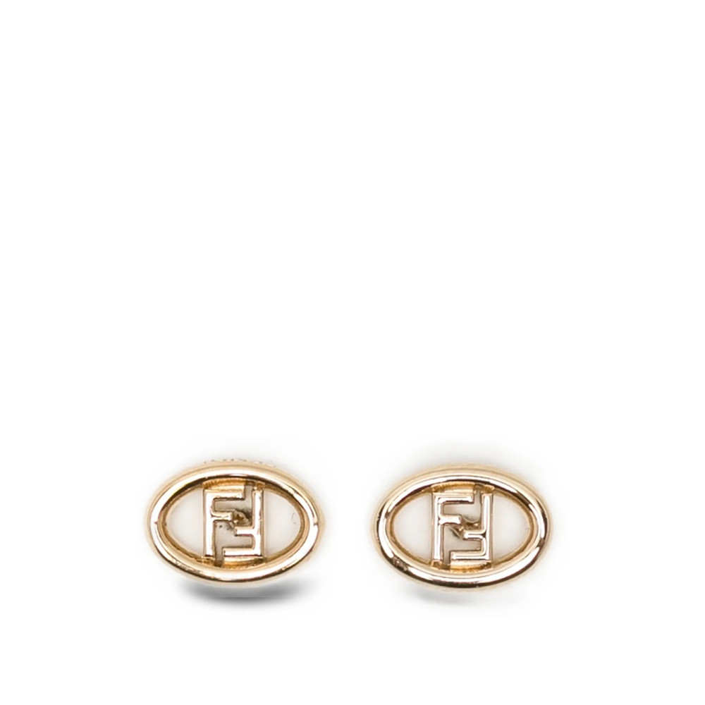 Fendi O'Lock Stud Earrings