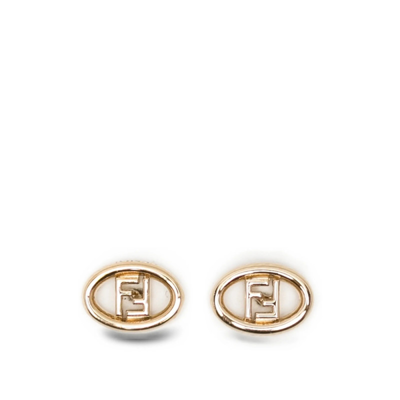 Fendi O'Lock Stud Earrings