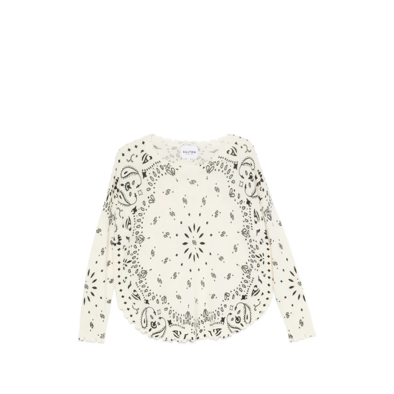Kujten Mela Bandana Distressed Sweater