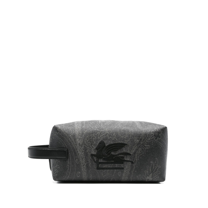 Etro Embroidered-logo Wash Bag