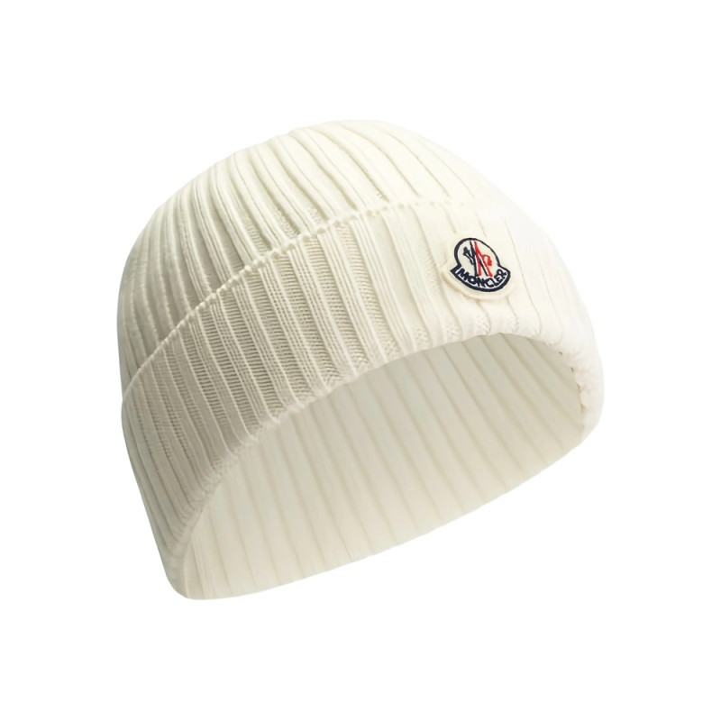 Moncler Ribbed Wool Beanie