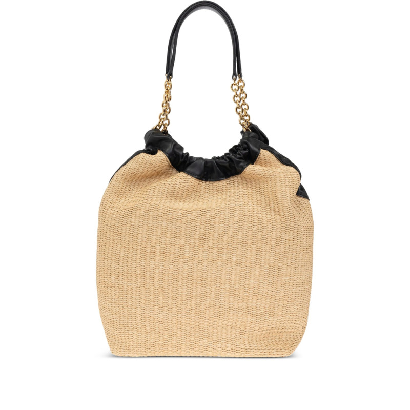 Demellier Miami Woven Bucket Bag