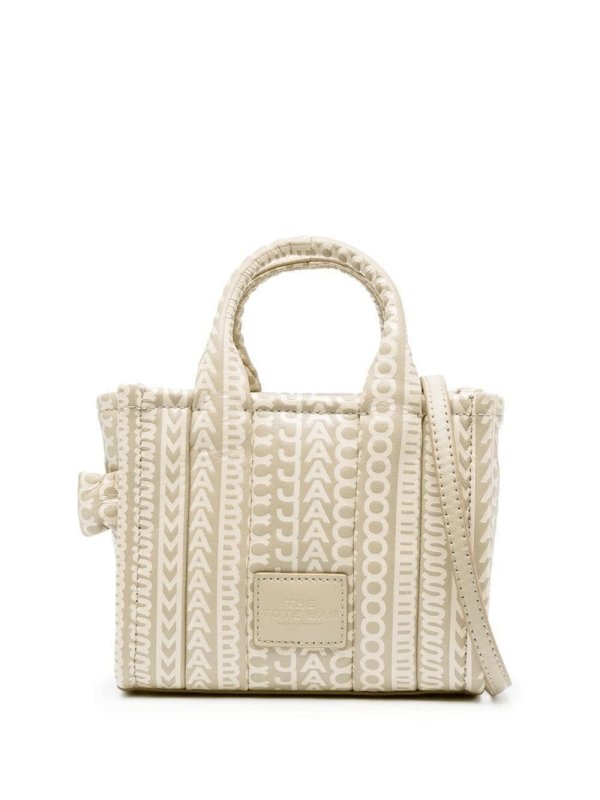 The Monogram Leather Crossbody Tote bag