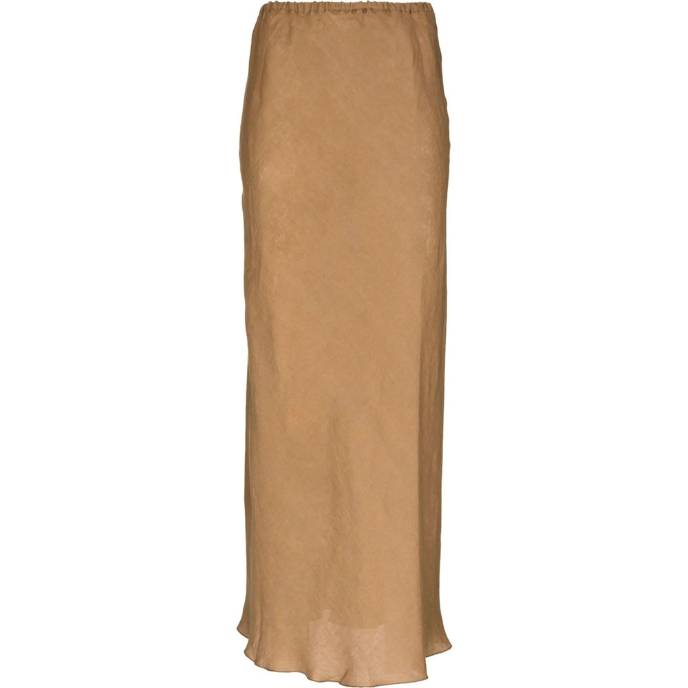 Baserange Dydine Linen Maxi Skirt