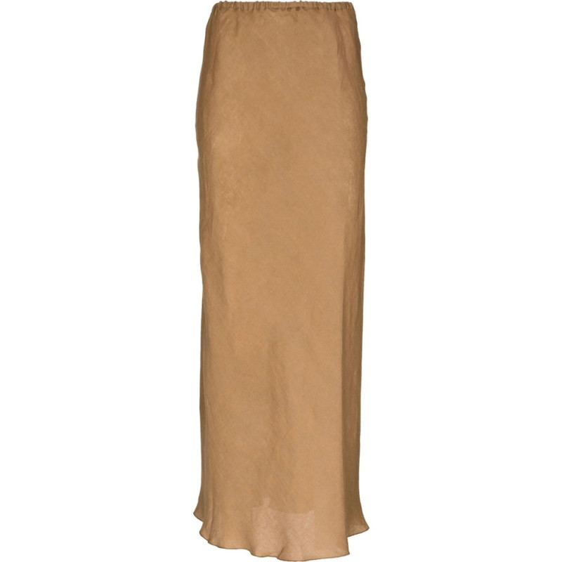 Baserange Dydine Linen Maxi Skirt
