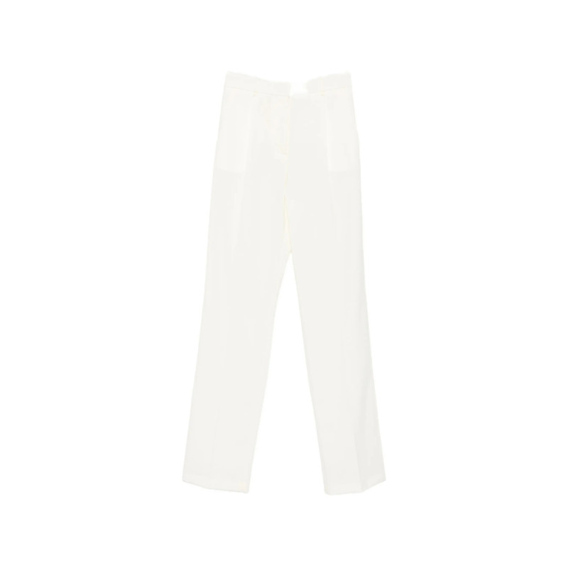 Elisabetta Franchi Pressed-crease Straight-leg Trousers