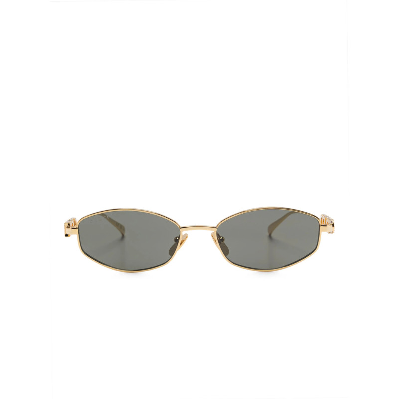 Gucci Oval-frame Sunglasses