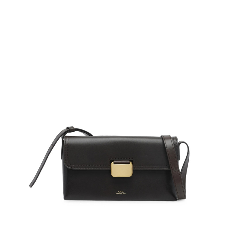 A. p.c. Small Simone Leather Shoulder Bag