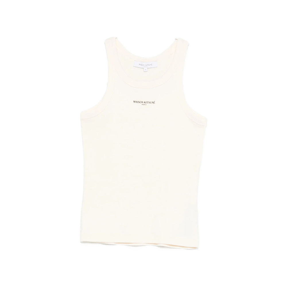 Maison Kitsuné Logo-detail Tank Top