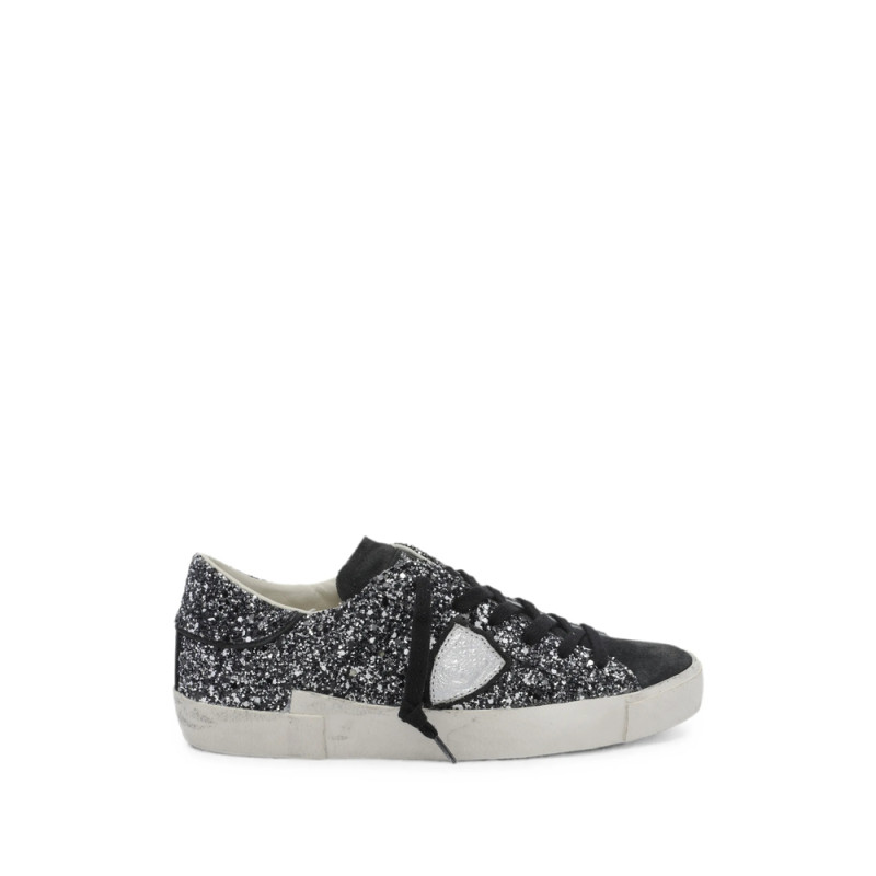 Philippe Model Prsx Sequin-embellished Sneakers
