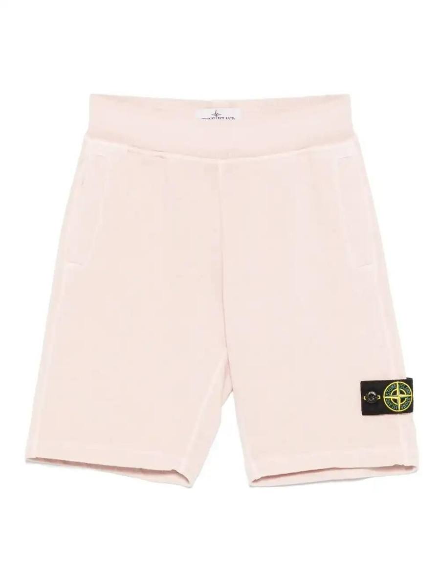 Compass-badge track shorts